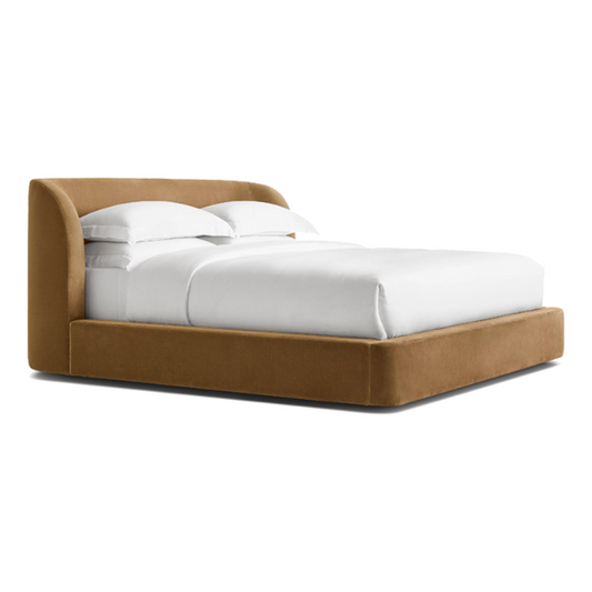 Copenhagen Fabric Shelter Bed with Footboard