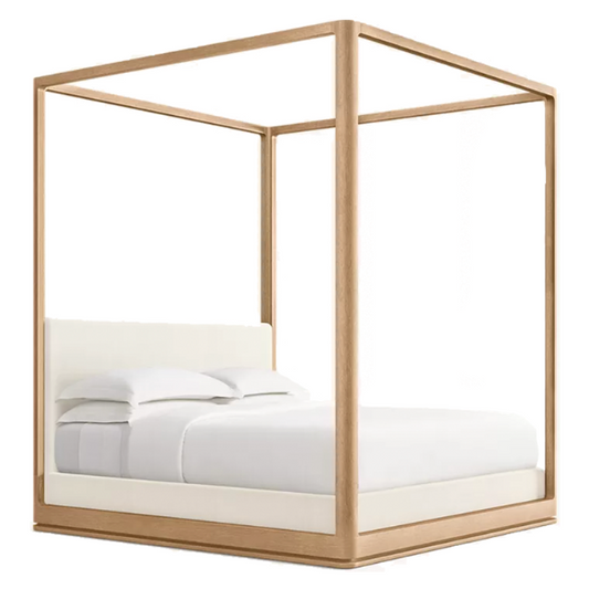 Corta Fabric Canopy Bed King