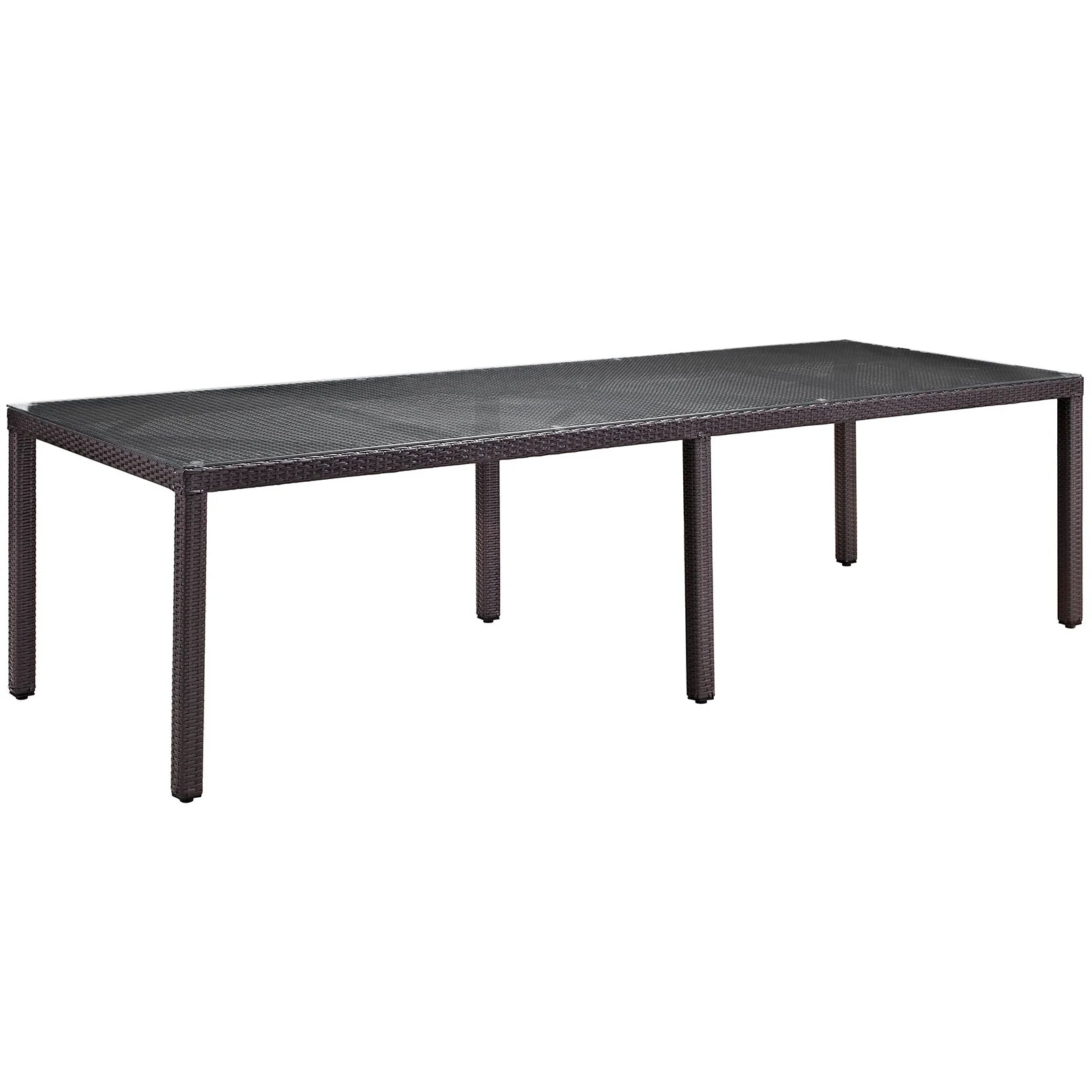 Convene 114" Outdoor Patio Dining Table - Elite Maison