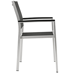 Shore Outdoor Patio Aluminum Dining Chair - Elite Maison