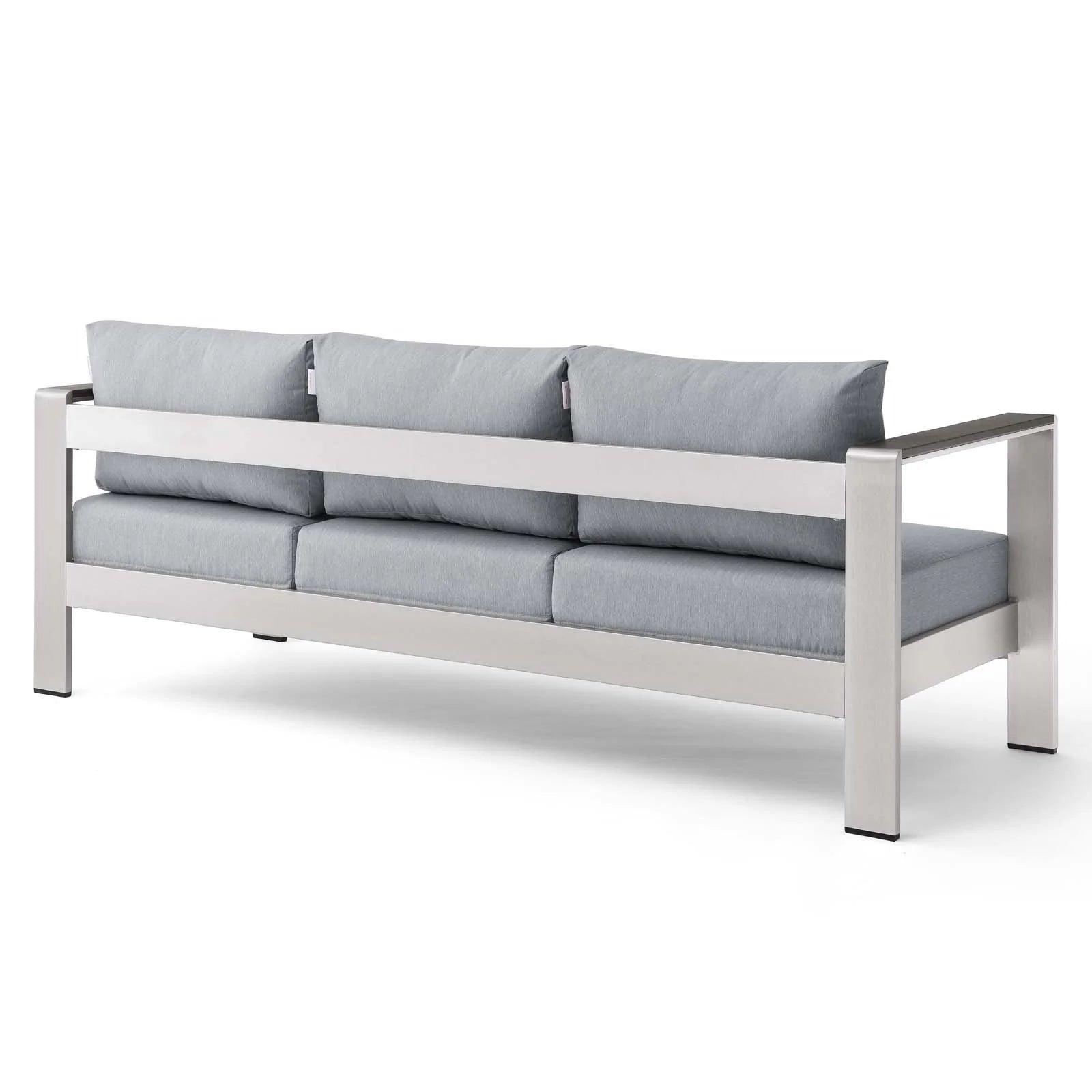 Dijon Outdoor Patio Aluminum Sofa