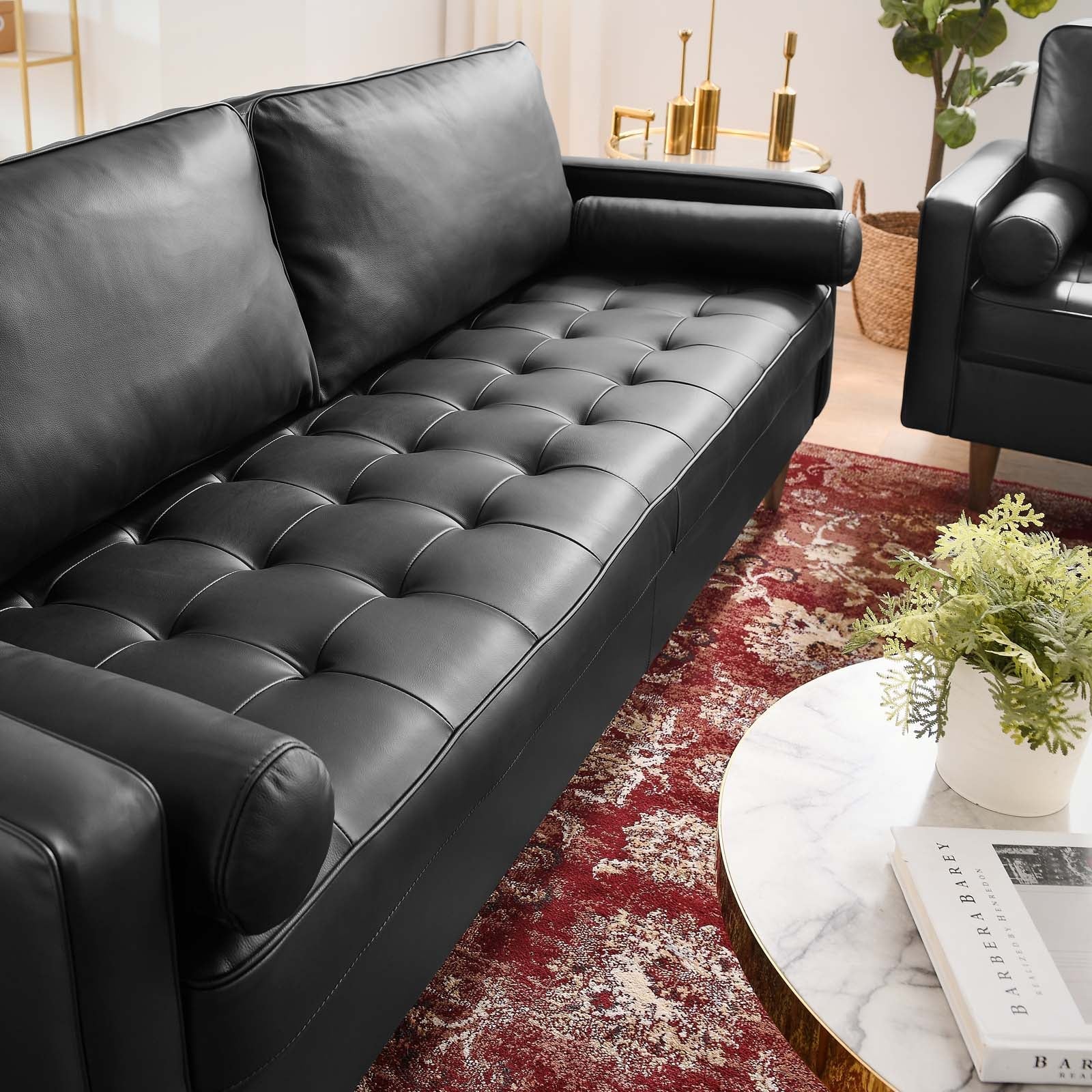 Valour Leather Sofa