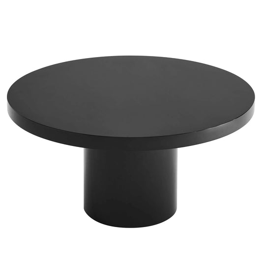 Eva Round Dining Table in Black