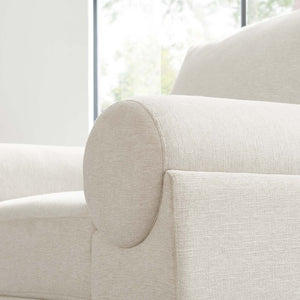 Oasis Upholstered Fabric Armchair - Elite Maison