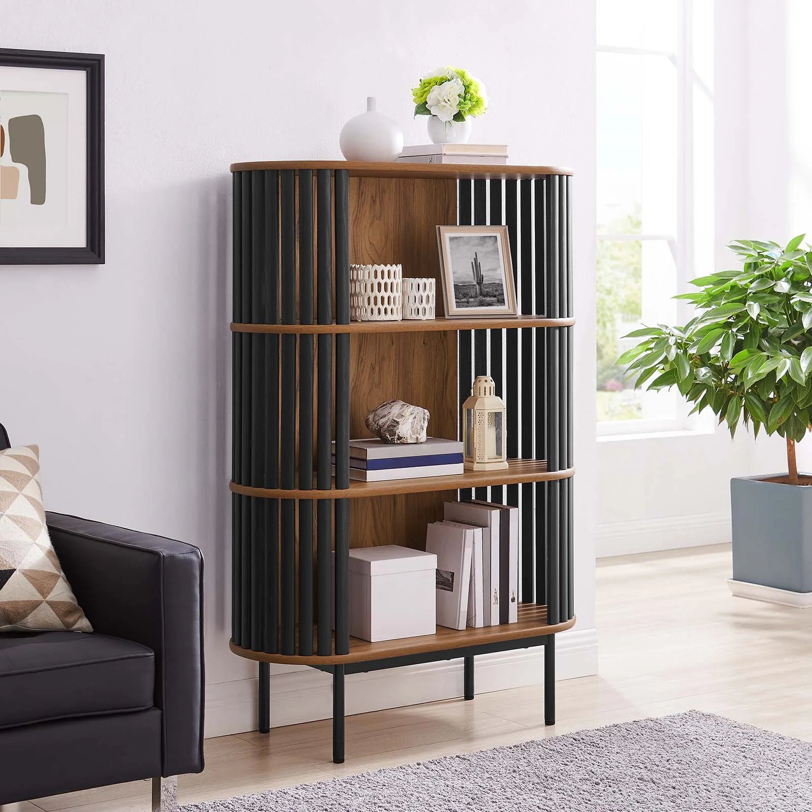 Fortitude Three Tier Display Cabinet - Elite Maison