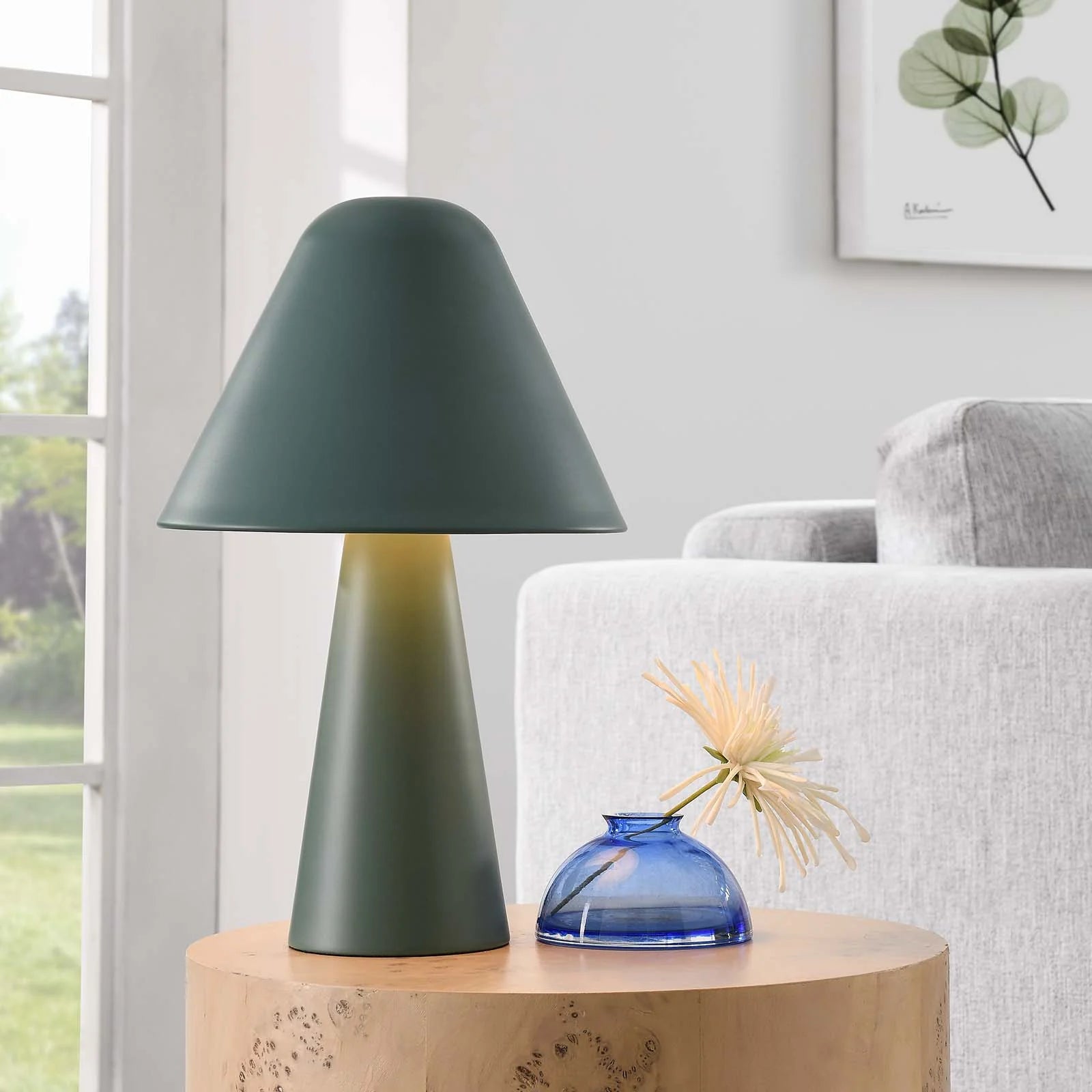 Jovial Metal Mushroom Table Lamp - Elite Maison