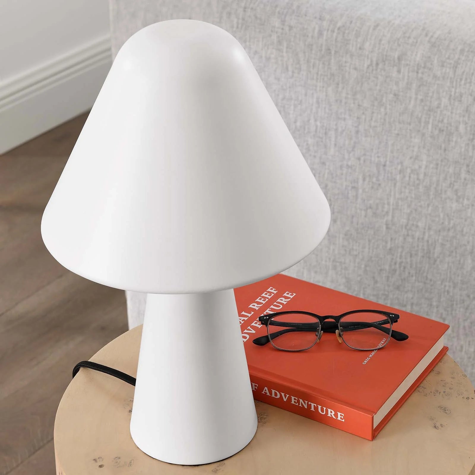 Jovial Metal Mushroom Table Lamp - Elite Maison