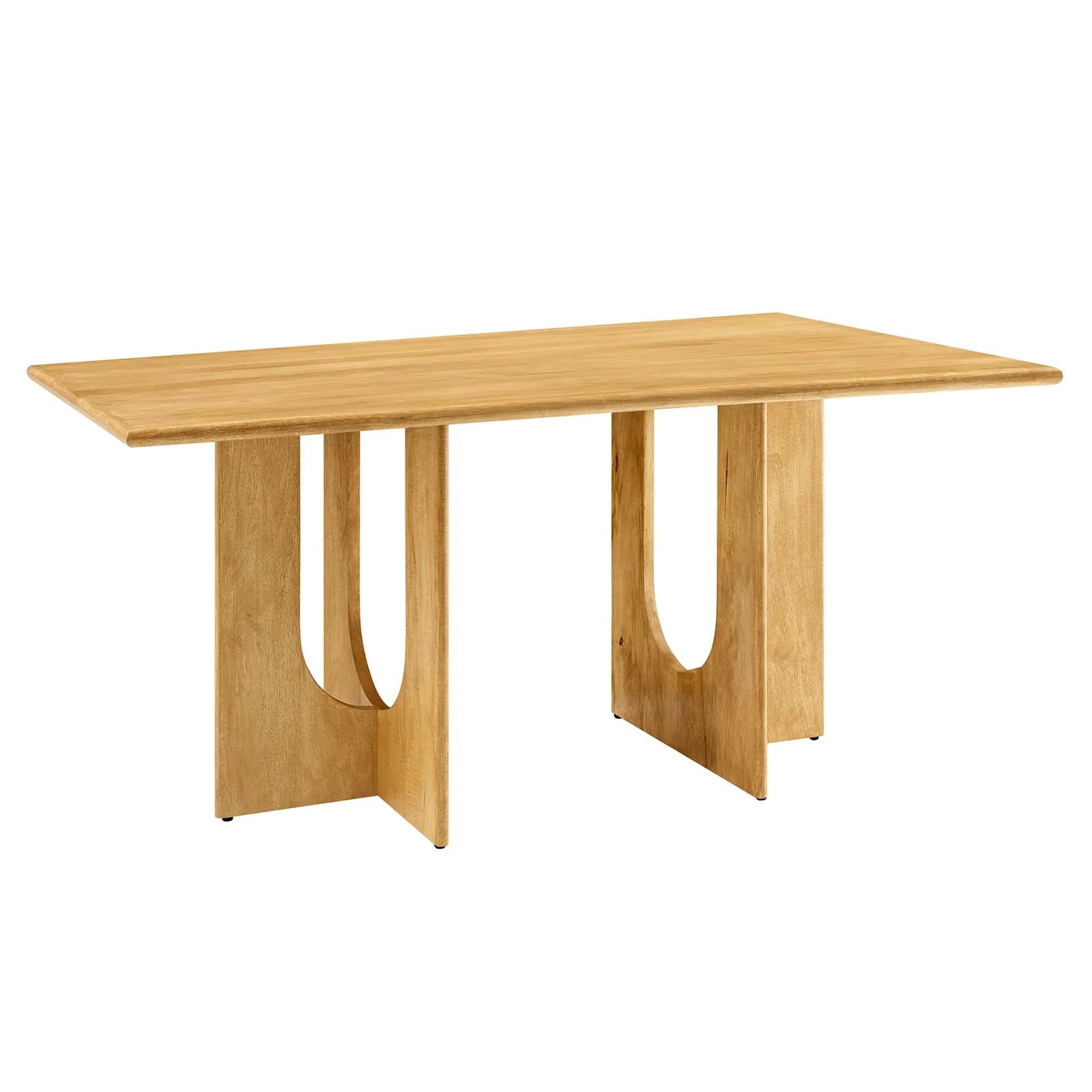 Rivian Rectangular 70" Wood Dining Table - Elite Maison