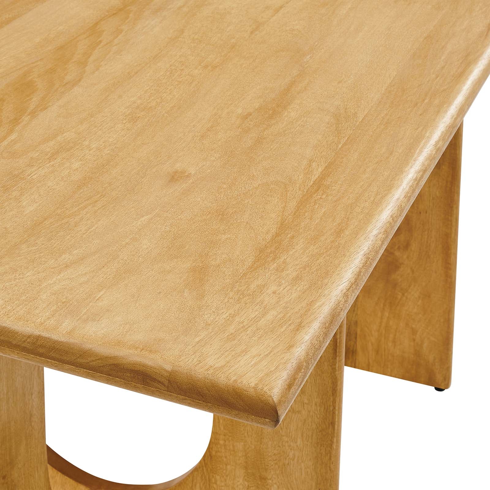 Rivian Rectangular 70" Wood Dining Table - Elite Maison