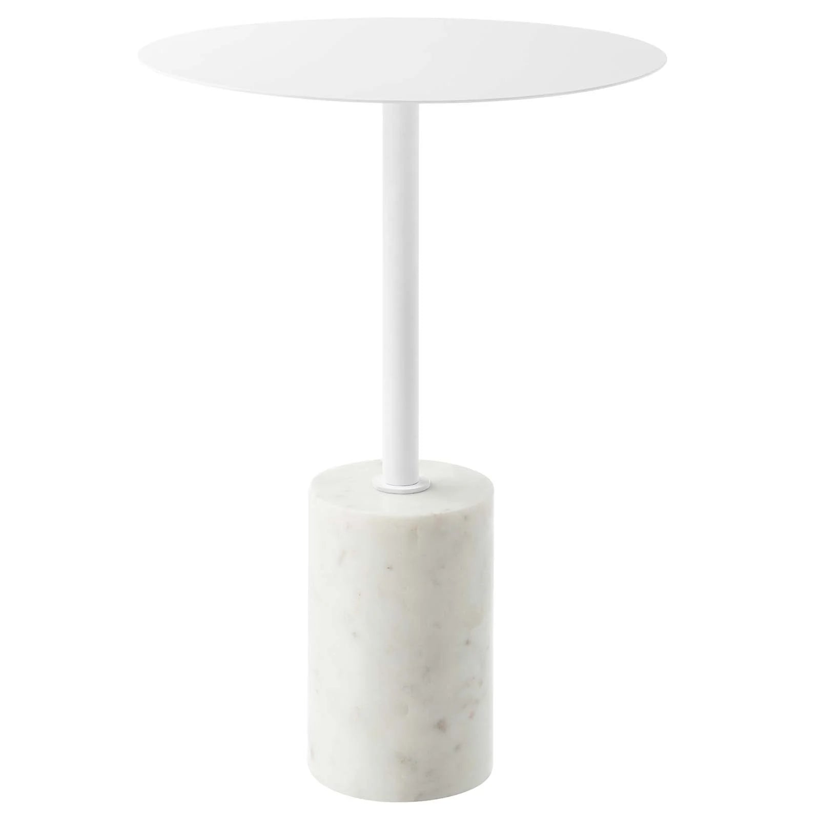 Lyric Round Side Table - Elite Maison