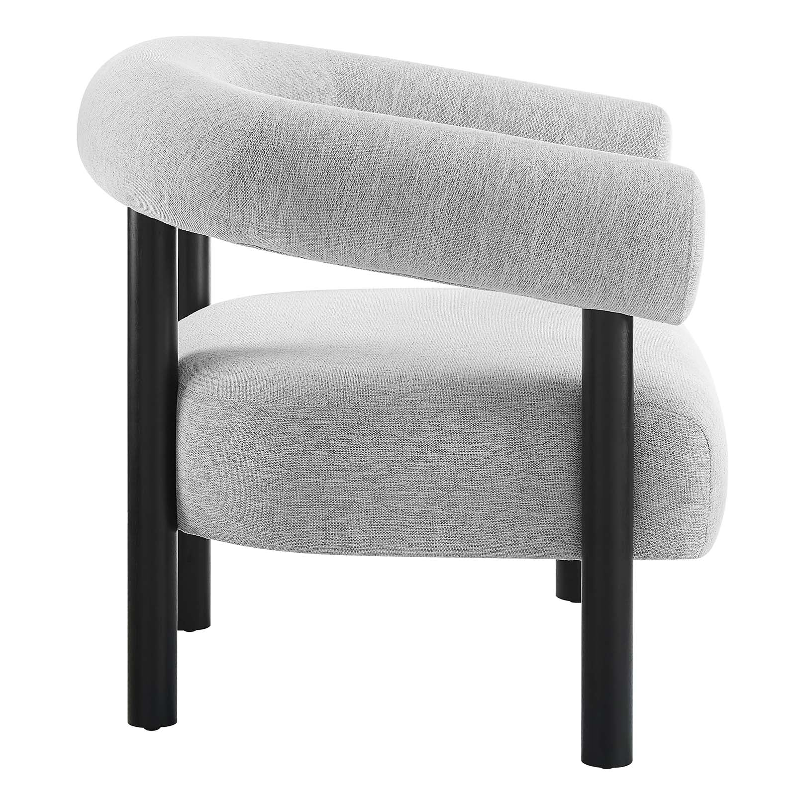 Sable Upholstered Fabric Armchair - Elite Maison