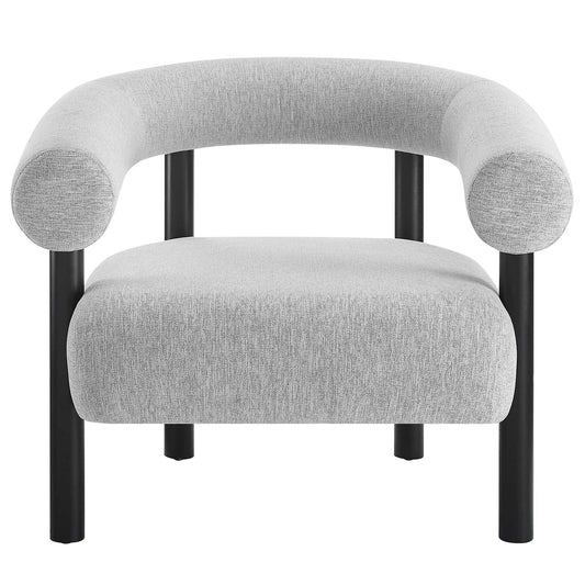 Sable Upholstered Fabric Armchair - Elite Maison