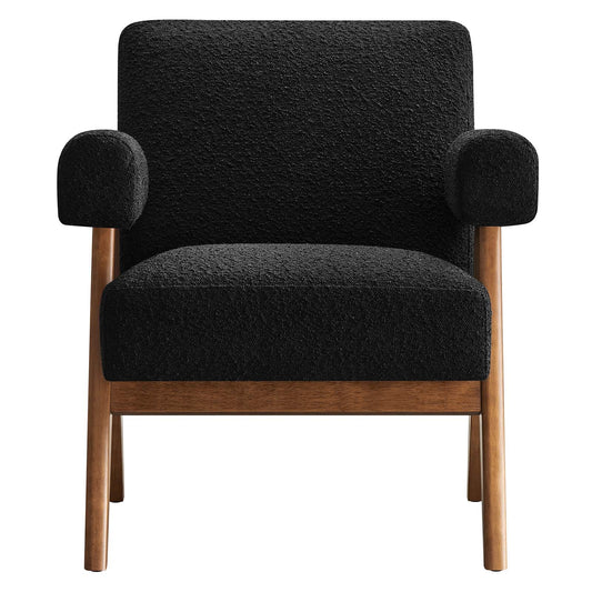 Lyra Boucle Fabric Armchair-Set of 2 - Elite Maison