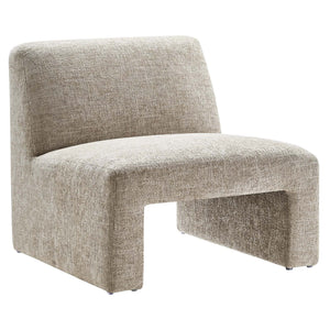 Amita Chenille Upholstered Accent Chair - Elite Maison