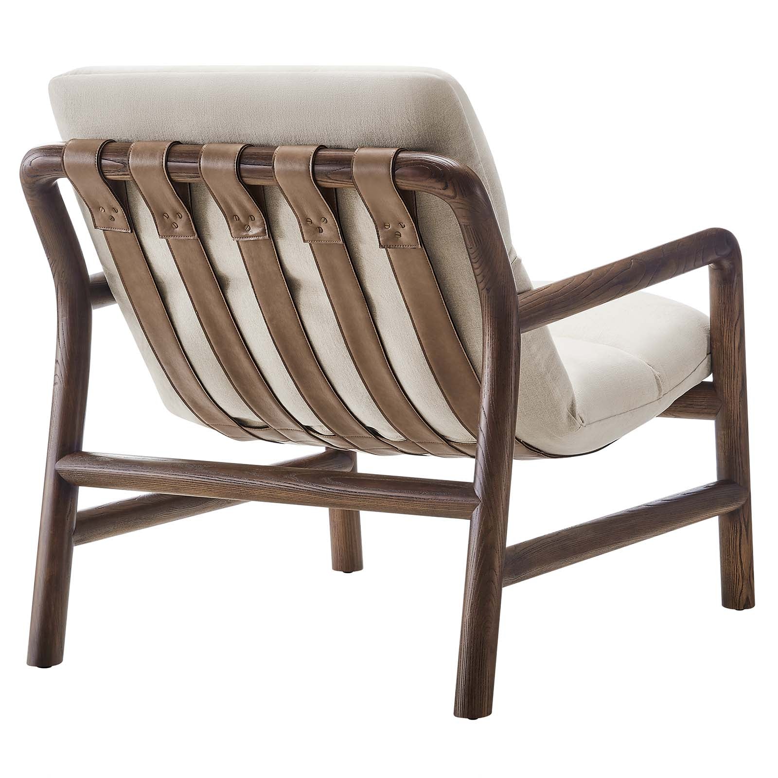 Paxton Wood Sling Chair - Elite Maison