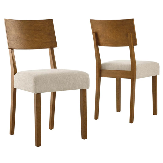 Pax Wood Dining Side Chairs - Set of 2 - Elite Maison