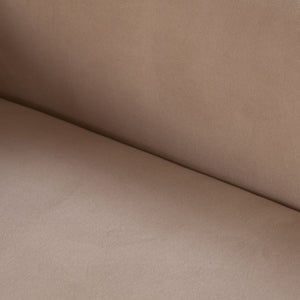Form Sofa in Camel Performance Velvet w/ (2) Accent Pillow Balls - Elite Maison