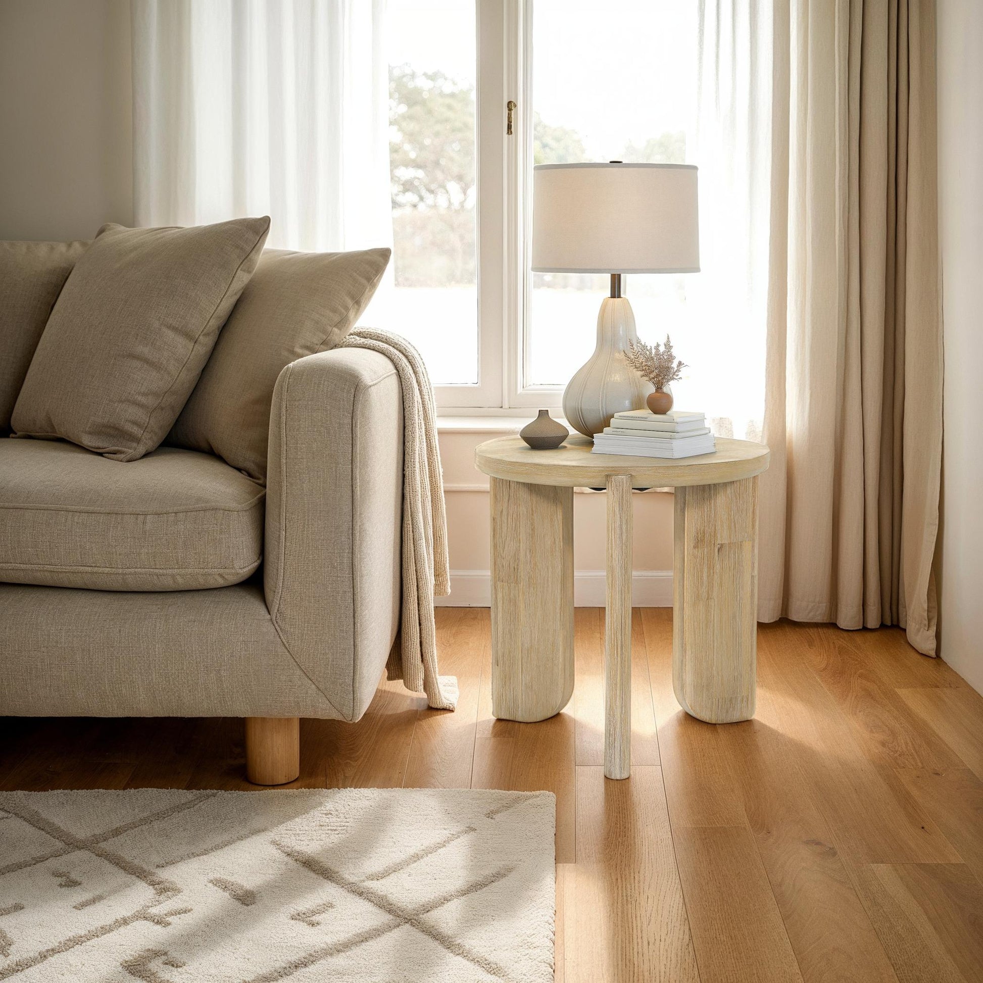 Lucca Side Table - Elite Maison