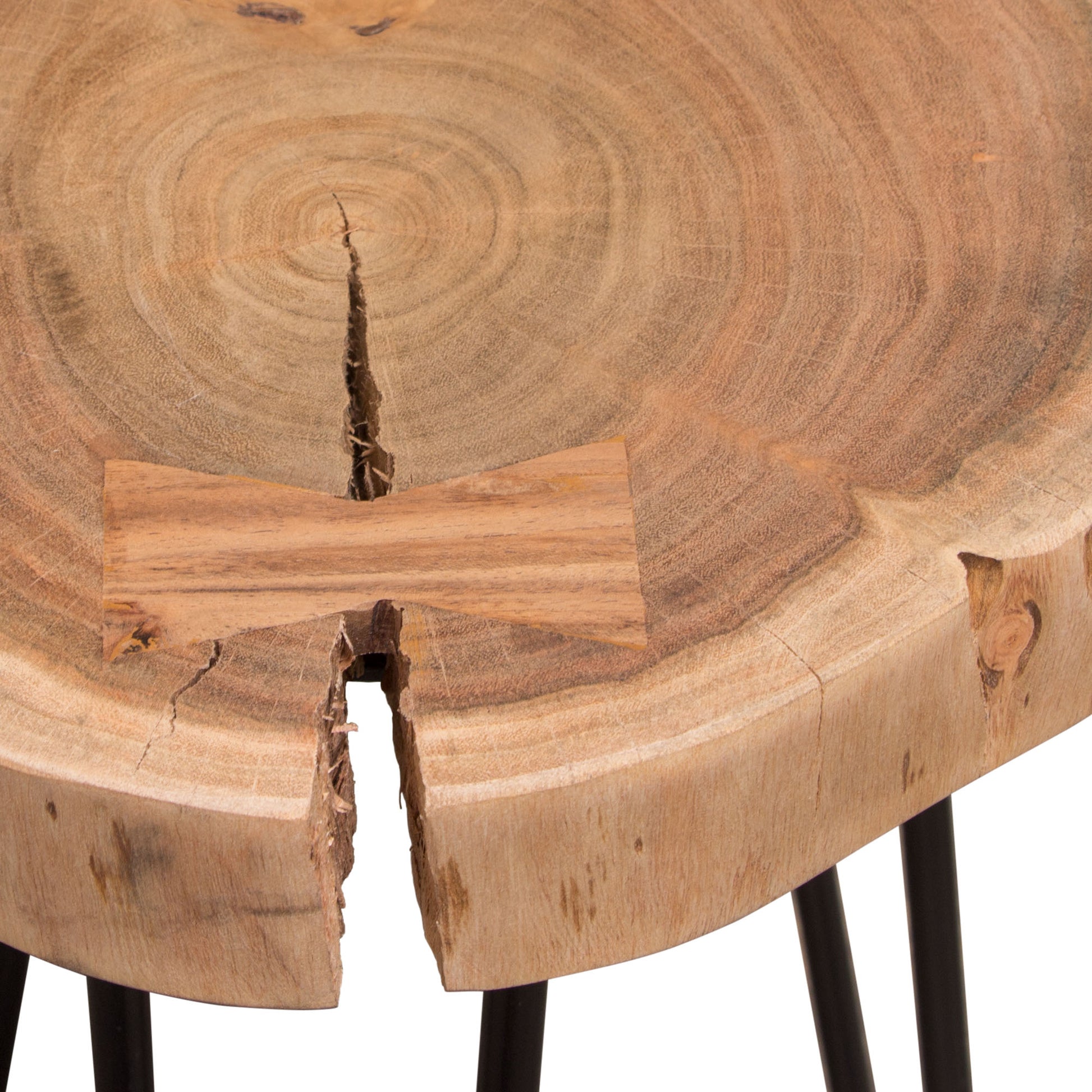 Joss Natural Acacia Accent Table