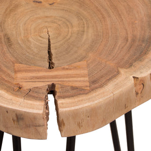 Joss Natural Acacia Accent Table