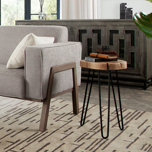 Joss Natural Acacia Accent Table