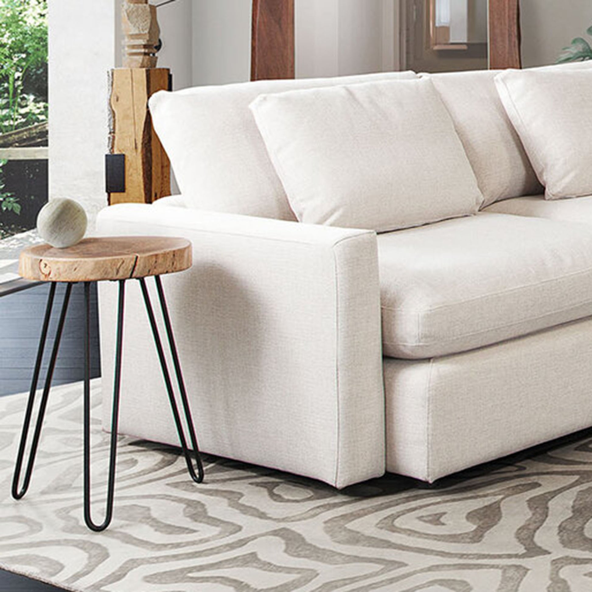 Joss Natural Acacia Accent Table