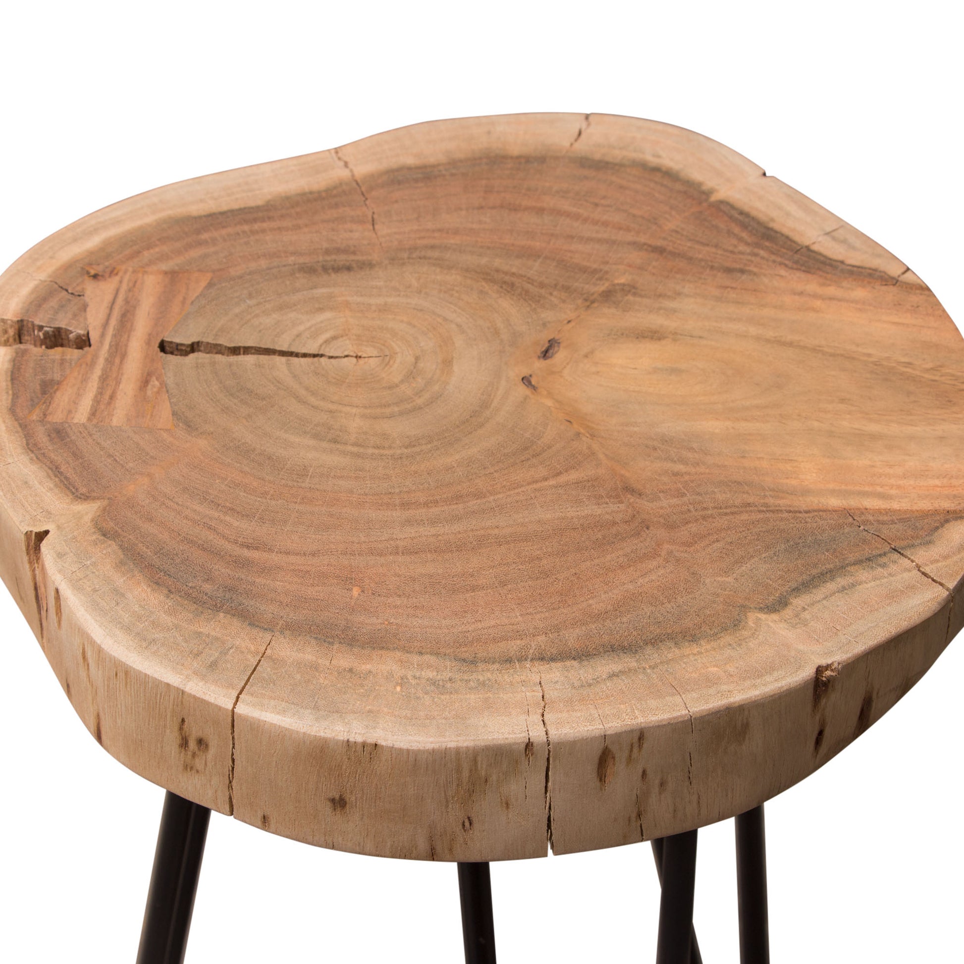 Joss Natural Acacia Accent Table