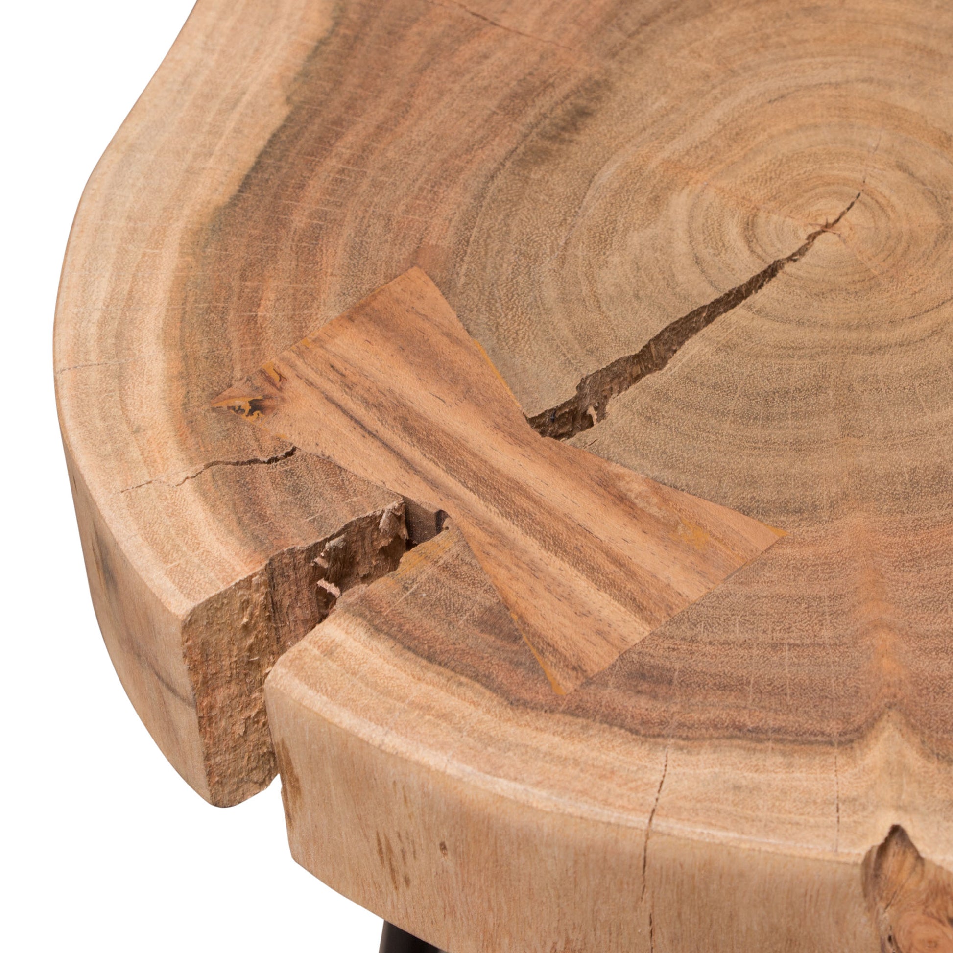 Joss Natural Acacia Accent Table