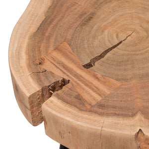 Joss Natural Acacia Accent Table