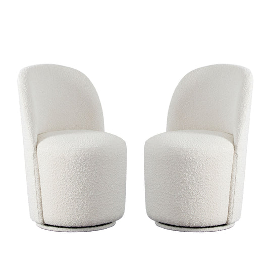 Kendall 2-Pack Dining/Accent Swivel Chair - Elite Maison