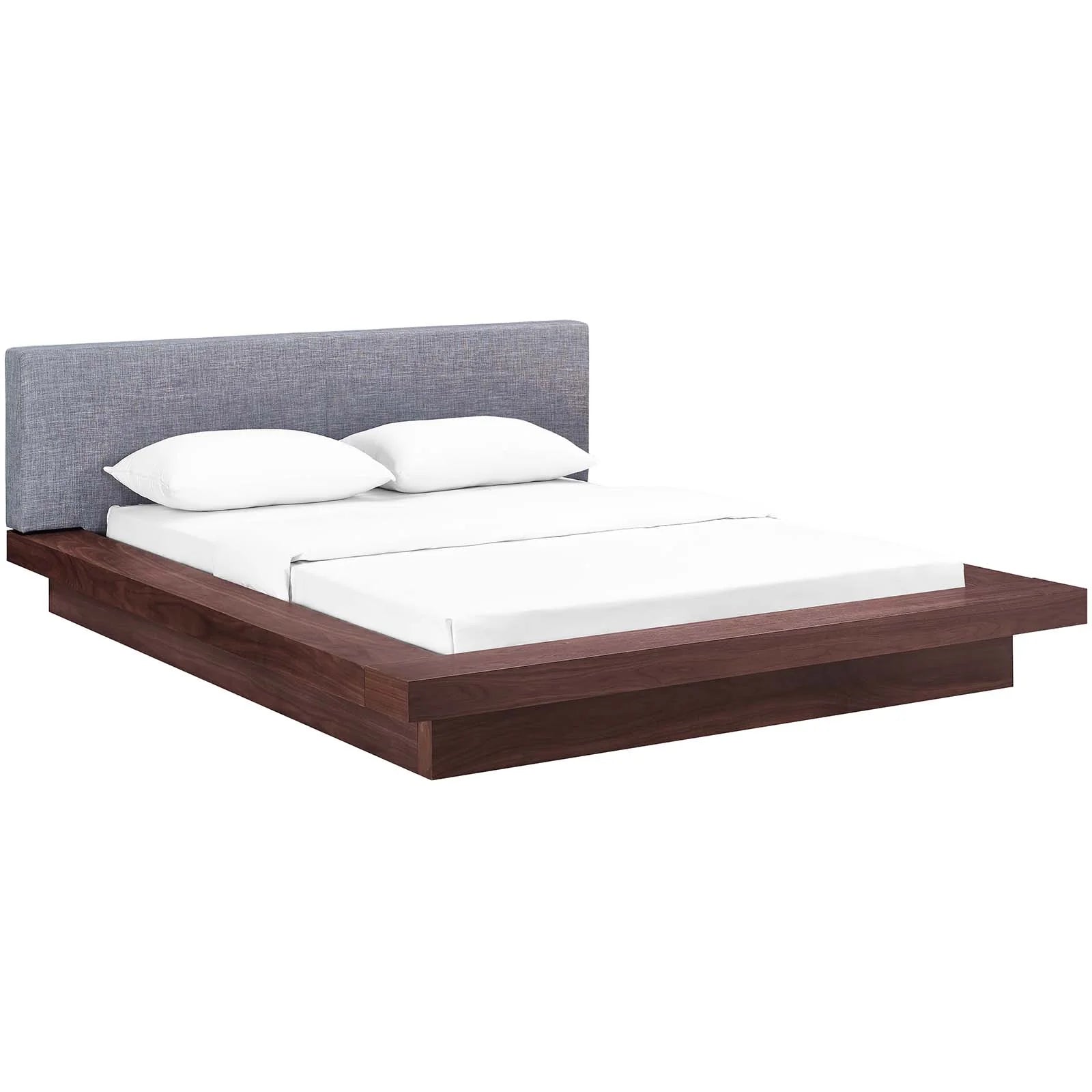 Freja Fabric Platform Bed - Elite Maison