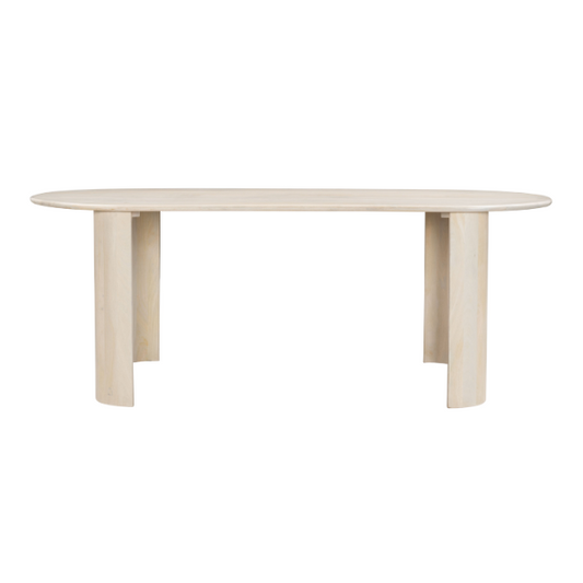 Risan Dining Table Natural - Elite Maison