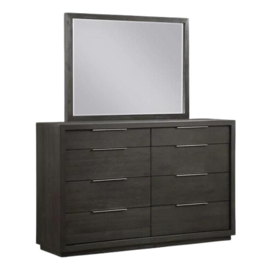Oxford Eight Drawer Dresser in Basalt Grey - Elite Maison