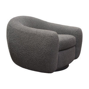 Bella Swivel Chair in Bone - Elite Maison