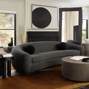 Bella Sofa in Charcoal