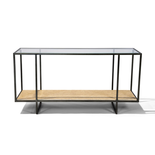 Kai Console 60" Console Table | Travertino