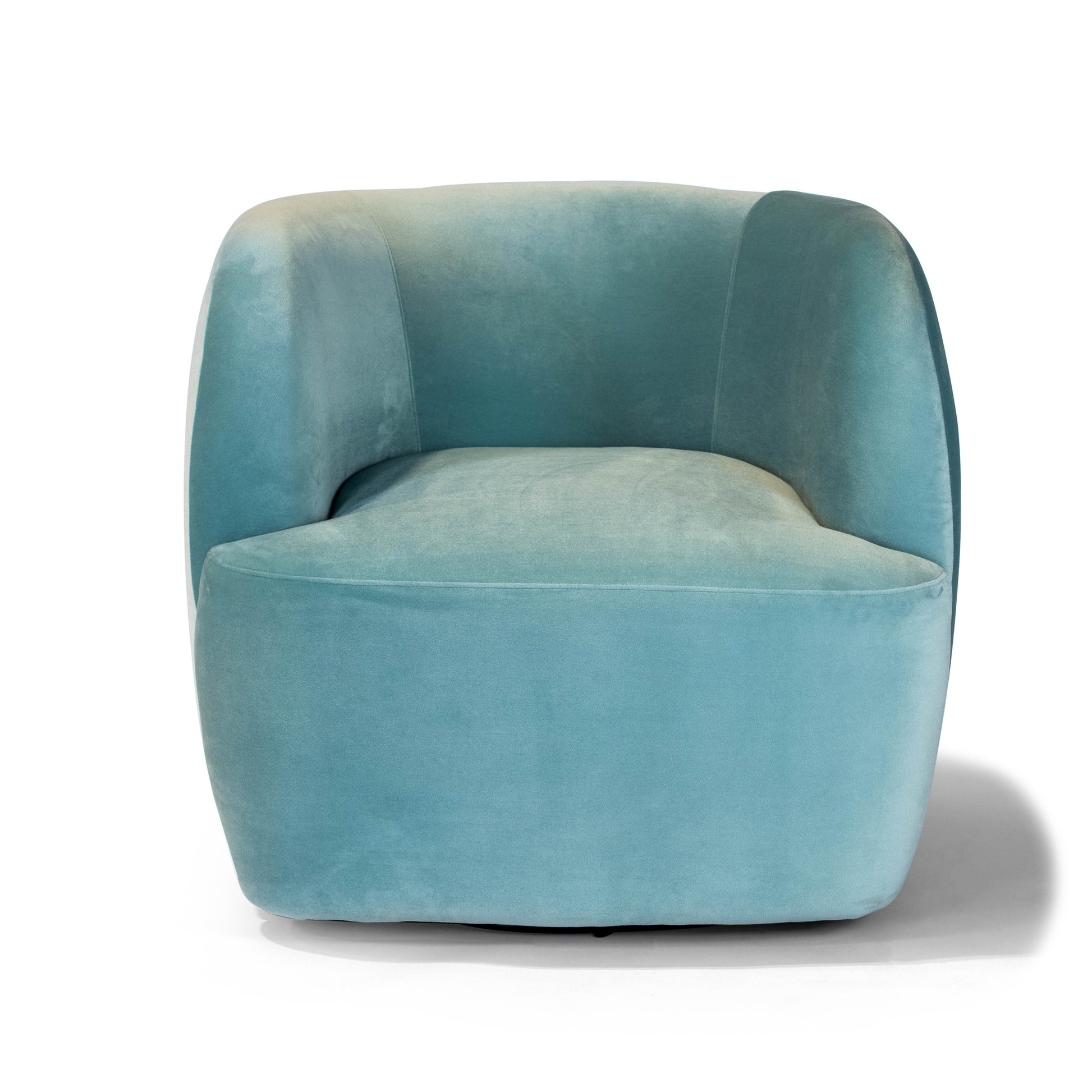 Costa 33" Swivel Accent Chair | Pine Wood Frame