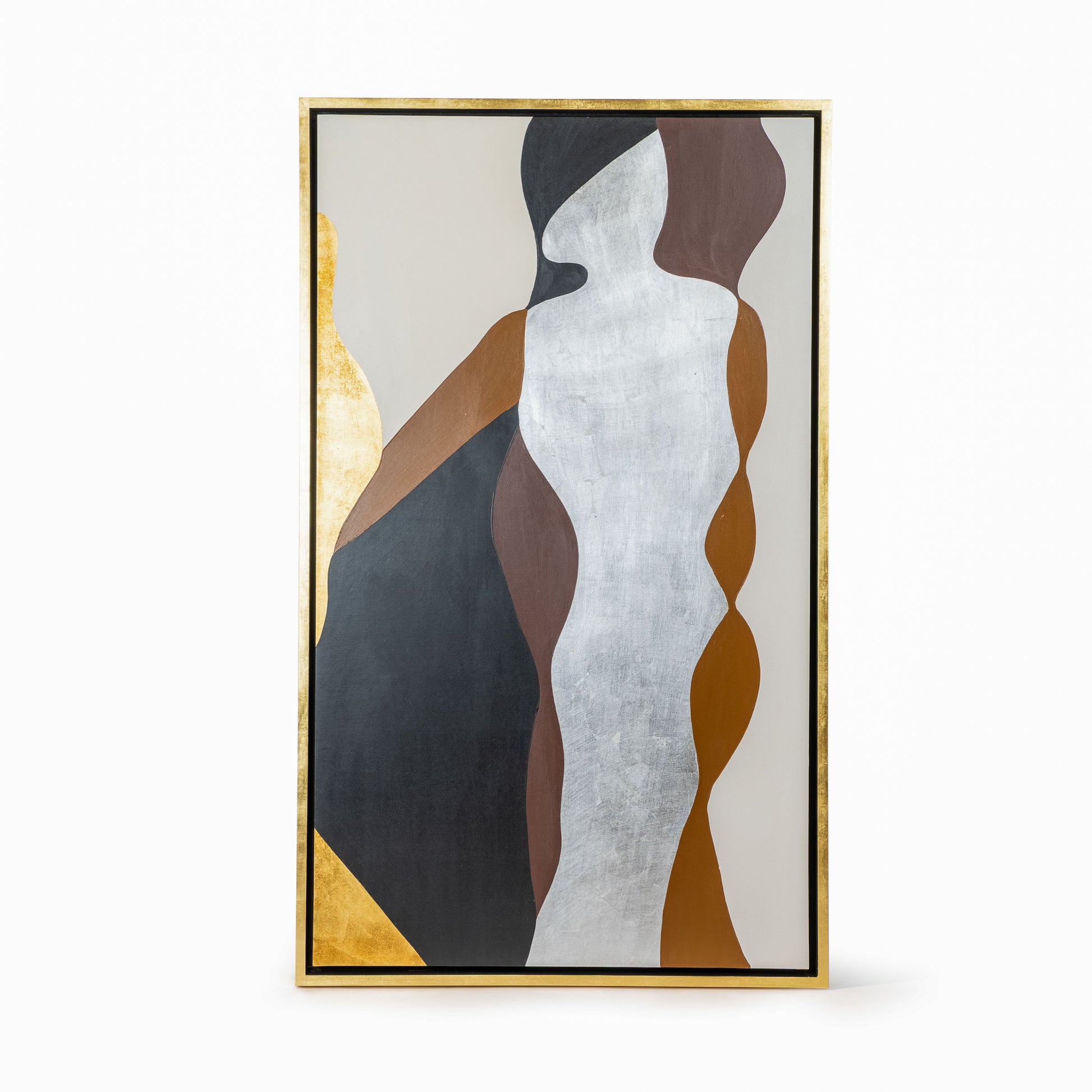 Coral 35.43" × 59.06" Wall Art | Oversized Abstract Framed Artwork