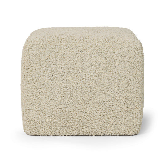 Palma 22" Square Ottoman | Pine Wood Frame