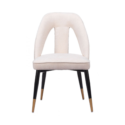 Zuo Artus Dining Chair featuring a sleek design with a comfortable upholstered seat and stylish wooden legs.