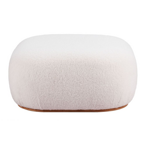 Azua Ottoman Cream - Elite Maison