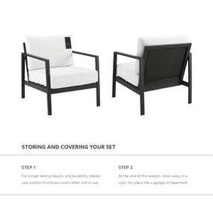 Alora Aluminum Single Arm Chair