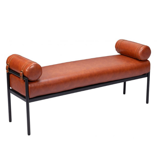 Barrow Bench Brown - Elite Maison