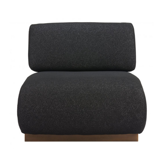 Barsa Accent Chair Black - Elite Maison