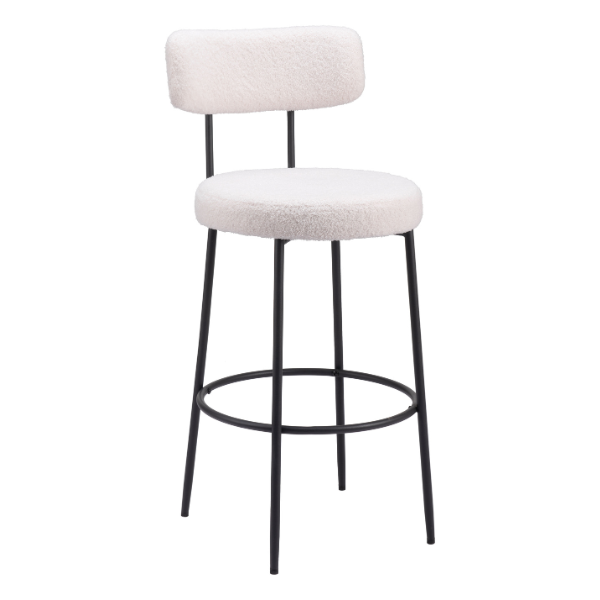 Blanca Barstool Ivory - Set of 2