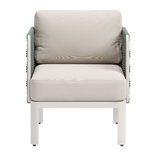 Bridgehampton Armchair White - Elite Maison