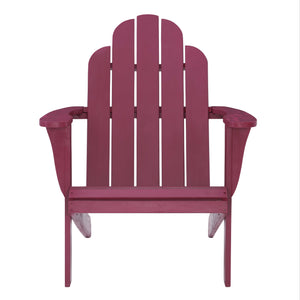 Adirondack Red Chair