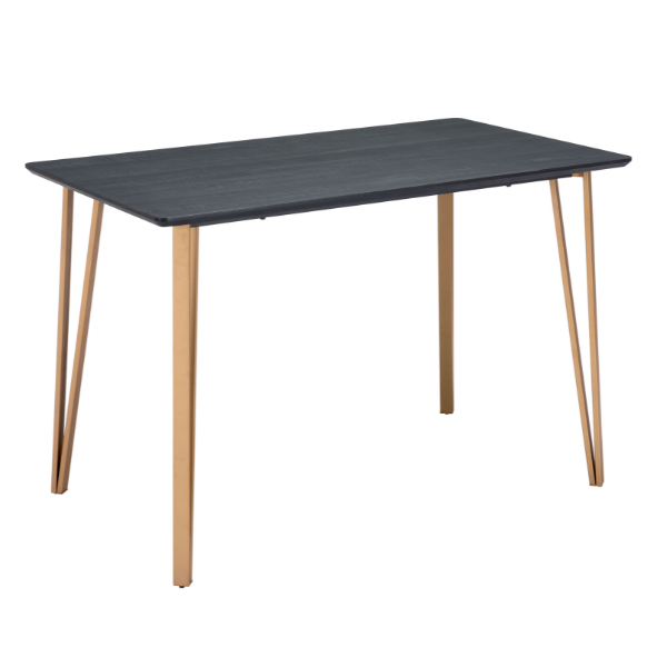 Deus Counter Table Black - Elite Maison