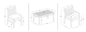 Svana Natural Dining Set 7PC - Elite Maison