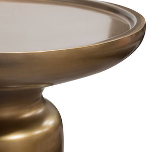 Lucia Round Pedestal Accent Table - Elite Maison